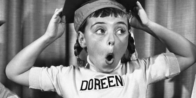 This undated photo released by Disney, shows Disney Mouseketeer Doreen Tracey.