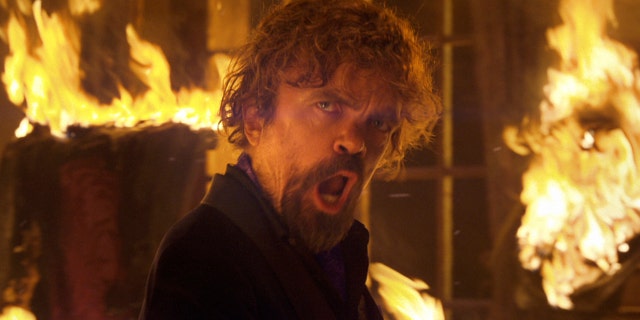 This photo provided by PepsiCo shows Peter Dinklage in a scene from the company's Doritos Blaze Super Bowl spot. For the 2018 Super Bowl, marketers are paying more than $5 million per 30-second spot to capture the attention of more than 110 million viewers. (PepsiCo via AP)