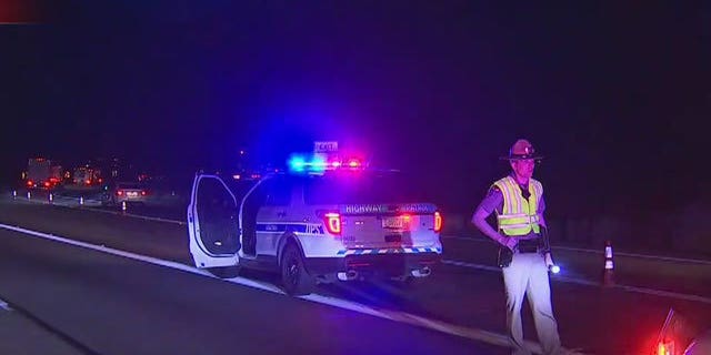 The scene of the shooting in Arizona.