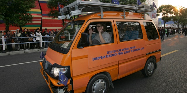 A team of Italian engineers launched the longest-ever test drive of driverless vehicles, an 8,000-mile, three-month road trip from Italy to China.