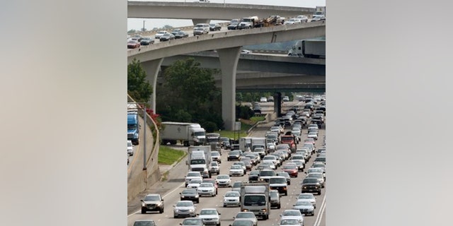 Low gas prices are prompting Americans to drive to their holiday getaway.