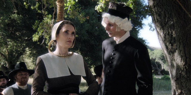 This publicity image released by Comedy Central shows Winona Ryder, left, and Michael Cera in a scene from "Drunk History," airing Tuesdays at 10 p.m. on Comedy Central. (AP Photo/Comedy Central)