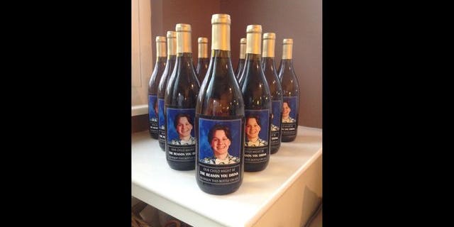wine bottle 2 fox 13