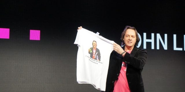 Jan. 8, 2013: Outspoken T-Mobile CEO John Legere speaks at  the 2014 Consumer Electronics Show.