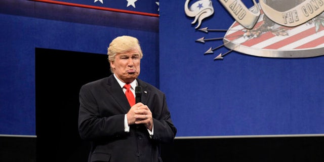 Alec Baldwin returned to "SNL" as Donald Trump.