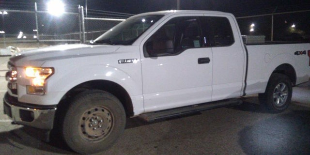 Officials said a 26-year-old DACA recipient used this truck to allegedly help Mexican nationals who had just crossed into the U.S.