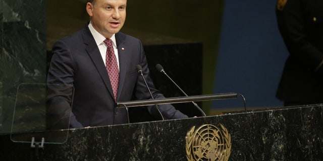 Polish President Andrzej Duda in September 2015.