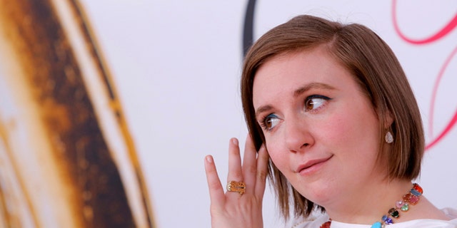Lena Dunham posted an unusual photo for the holiday season.