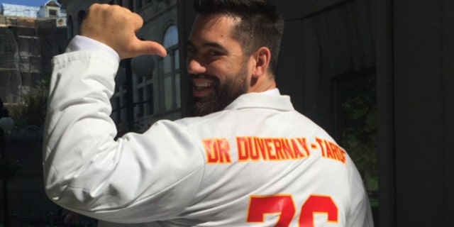 Duvernay-Tardif is now the first active NFL player to also hold a medical degree.