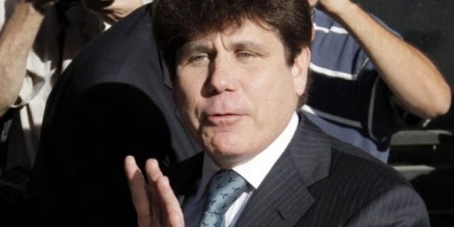 FILE: Rod Blagojevich is in the fourth year of a 14-year sentence on corruption convictions, including for trying to sell Obama's U.S. Senate seat after he became president.