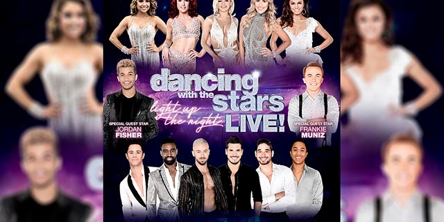 Cast and crew members on a "Dancing With the Stars Live!" tour bus suffered minor injuries after being involved in a deadly pile-up on Monday.