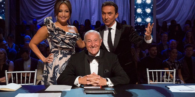 DANCING WITH THE STARS: ATHLETES - "Episode 2604" - After three weeks of stunning competitive dancing, the final three couples advance to the finals of "Dancing with the Stars: Athletes," live on MONDAY, MAY 21 (8:00-9:00 p.m. EDT), on The ABC Television Network. (ABC/Kelsey McNeal)
CARRIE ANN INABA, LEN GOODMAN, BRUNO TONIOLI