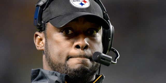 ADVANCE FOR WEEKEND EDITIONS, OCT. 5-6 - FILE - In this Sept. 22, 2013, file photo, Pittsburgh Steelers head coach Mike Tomlin walks the sideline while his team is losing to the Chicago Bears in the fourth quarter of an NFL football game in Pittsburgh. Tomlin describes himself as a man of "great patience." He will need it to endure the franchise's worst start in 45 years. (AP Photo/Don Wright, File)