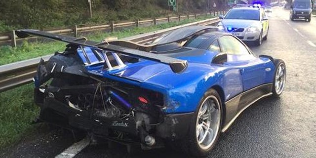 Pagani Zonda: $1.9M rare supercar damaged in crash | Fox News