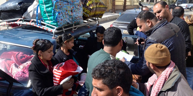 Many of the Christian families who left Al-Arish were unable to bring many of their belongings with them.