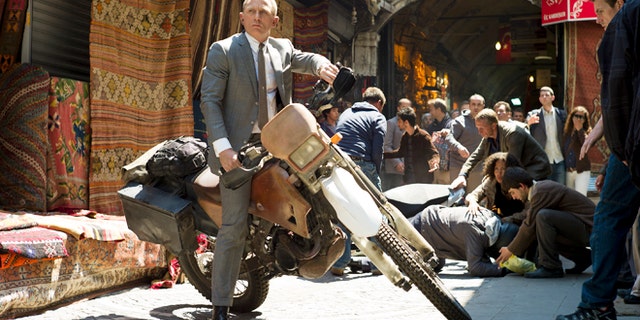 Daniel Craig stars as James Bond in "Skyfall."