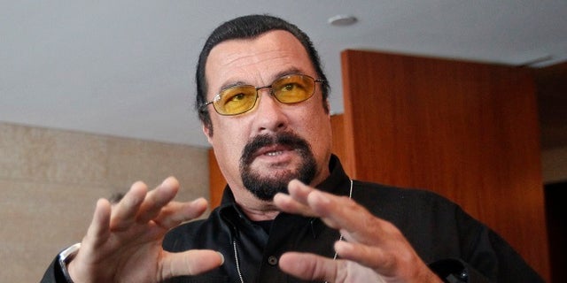 Steven Seagal reportedly asked Julianna Margulies to meet him in his hotel room.