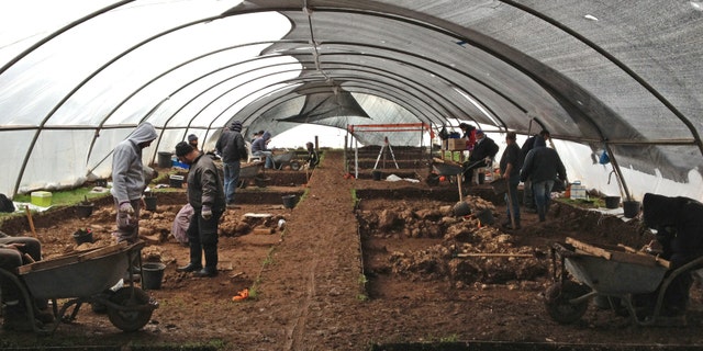 The excavation at Ahihud.
Authority.