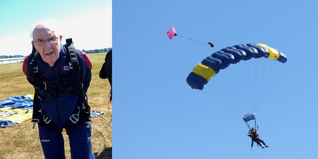 On July 22, Robert “Stu” Williamson went skydiving to commemorate his milestone birthday.