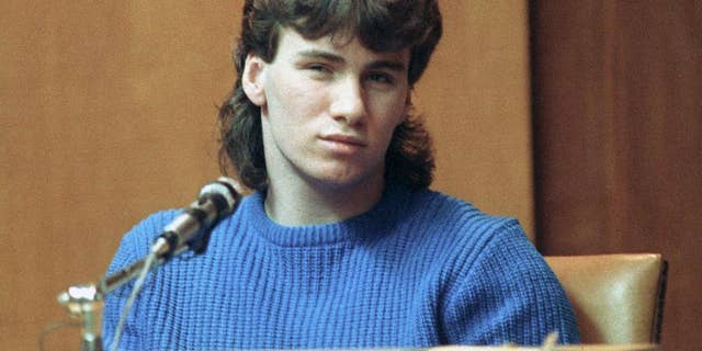 In this March 9, 1991, file photo, Patrick Randall, 17, testifies in Rockingham County Superior Court in Exeter, N.H.