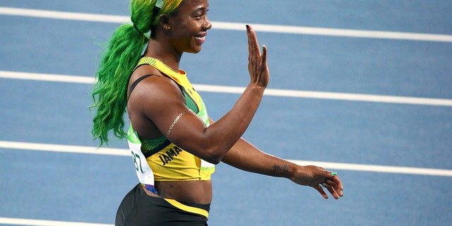 Shelly-Ann Fraser-Pryce made headlines for her stylish neon 'do in 2016.