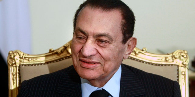 Former Egyptian President Hosni Mubarak