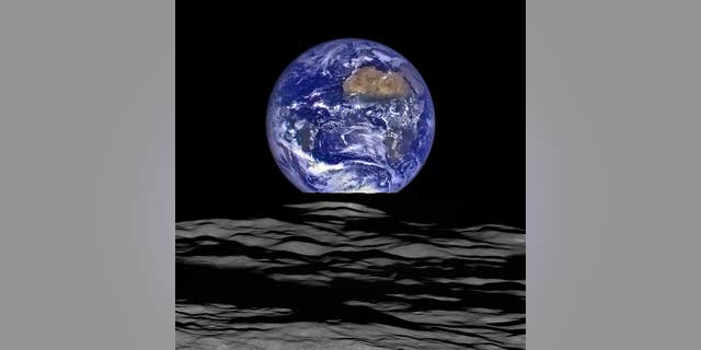 This gorgeous photo of Earth with the moon in the foreground was captured on Oct. 12, 2015, by NASA's Lunar Reconnaissance Orbiter spacecraft.