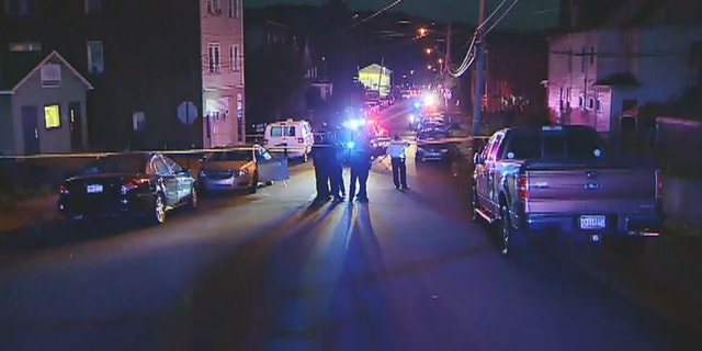 A 17-year-old boy was shot dead by police in East Pittsburgh while attempting to flee a traffic stop; it is thought he was linked to another shooting earlier Tuesday