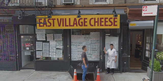 Neighbors say the East Village Cheese shop in New York City is starting to smell after being closed for more than two weeks.