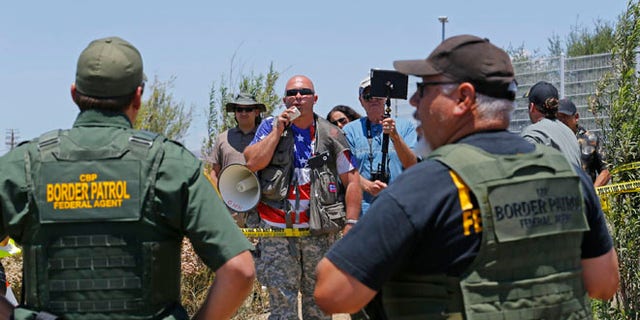 FILE: July 4, 2014: Border Patrol agents at their facility in Murrieta, Calif.