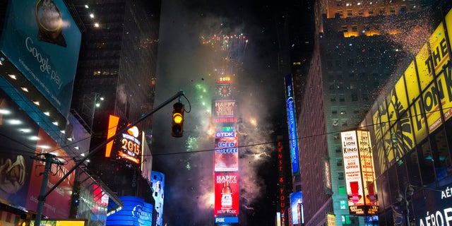 The evening's events typically include musical performances and the iconic ball drop to signify the new year. (Associated Press)