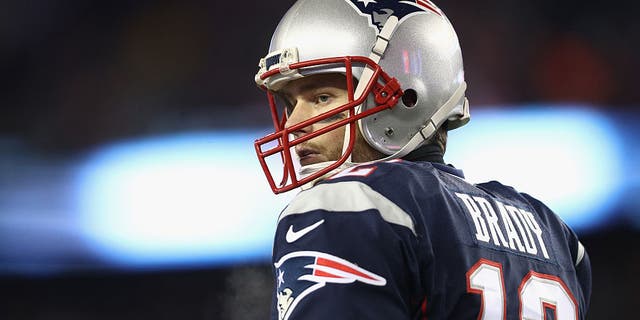 Tom Brady during the AFC Divisional Playoff Game in Foxboro, Massachusetts on Jan. 14, 2017.