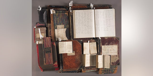 Papers of Thomas T. Eckert (1862–1877), an extensive and extraordinarily rare collection of nearly 16,000 Civil War telegrams. (The Huntington Library, Art Collections, and Botanical Gardens.)