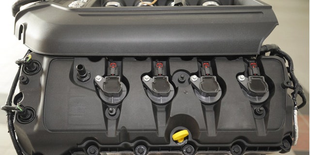 Ford Mustang 5.0-Liter Engine With EcoLon Valve Covers