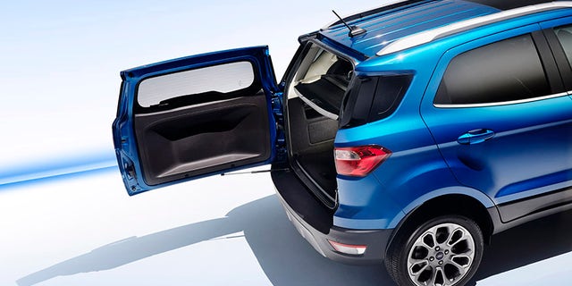 2018 Ford Ecosport Review A Small Suv That S Deal Fox News All Ford Ecosport Models Feature Swing Gate Style Tailgate
