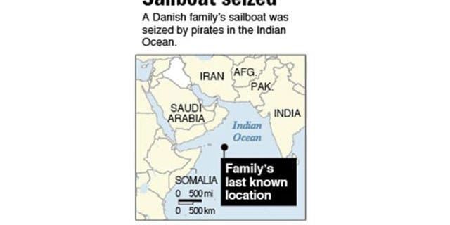 The Johansens, their three children and two crew members were kidnapped two weeks ago after pirates seized their 43-foot (13-meter) sailboat.