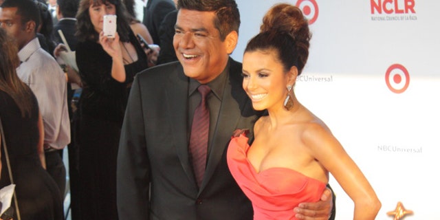 Sep. 10: George Lopez and Eva Longoria are on the red carpet before the ALMA Awards Saturday night.
