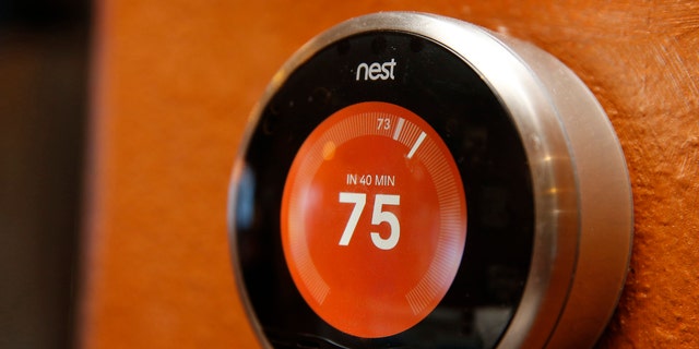 A Nest thermostat is installed in a home in Provo, Utah, Jan. 15, 2014. Google took its biggest step to go deeper into consumers' homes, announcing a $3.2 billion deal Jan. 13, 2014, to buy smart thermostat and smoke alarm-maker Nest Labs Inc, scooping up a promising line of products and a prized design team led by the "godfather" of the iPod.