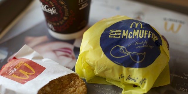 An Egg McMuffin meal is pictured at a McDonald's restaurant in Encinitas, California August 13, 2015.