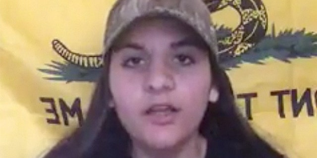 Elizabeth Najjar, 16, claims school officials asked to take down a Facebook video after she spoke up for gun rights.
