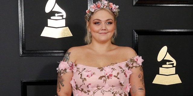 Elle King arrives at the 59th Annual Grammy Awards in Los Angeles, California, U.S. , February 12, 2017. REUTERS/Mario Anzuoni - RTSYC7S