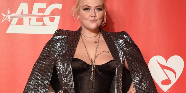 Singer Elle King attends the 2017 MusiCares event in Los Angeles, California, U.S., February 10, 2017.
