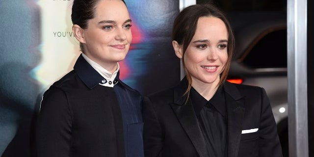 Actress Ellen Page (right) and her partner, dance teacher Emma Portner (left).