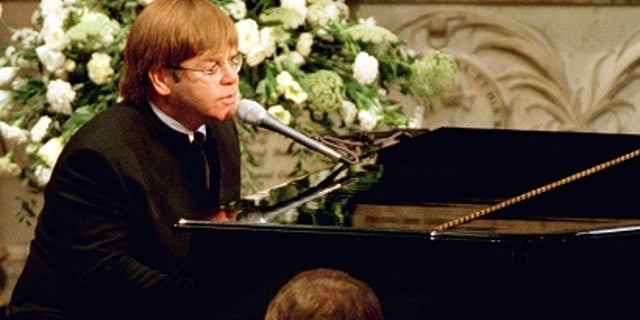 Elton John performed “Candle in the Wind” at Princess Diana’s funeral.