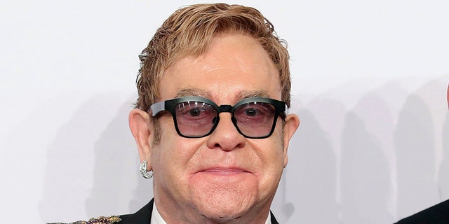 FILE – Singer Elton John 