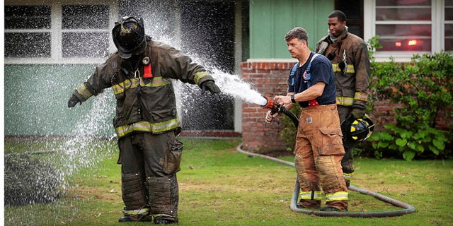 A Memphis home once owned by Elvis Presley was damaged by a fire.