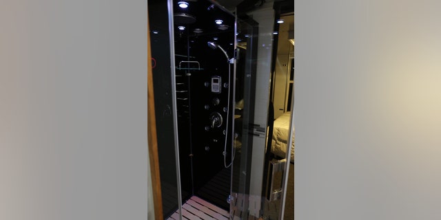 Even the shower is "smart."