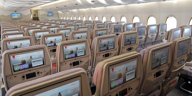 Emirates new A380 can carry a record 615 passengers.