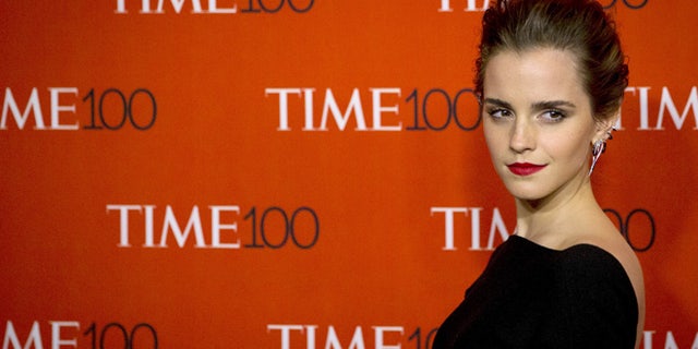April 21, 2015. Actress Emma Watson arrives for the TIME 100 Gala in New York.