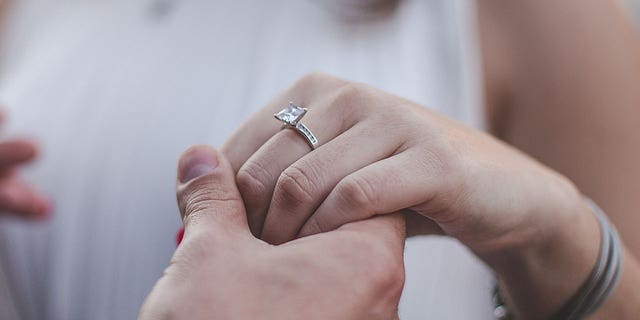 According to The Knot's 2017 Real Weddings Study, Americans on average spend $6,351 on an engagement ring.